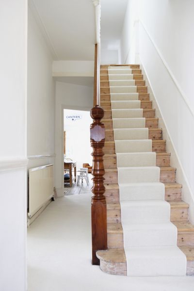 Stair Runner Installation in Cranston